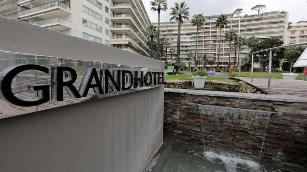 Гранд-отель в Каннах, Франция