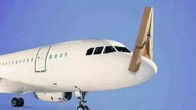 Перевод: Так будут выглядеть самолеты в международном аэропорту Мусор #YouStink