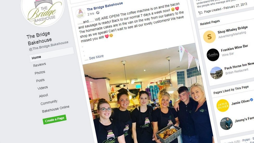 Whaley Bridge Bakehouse facebook