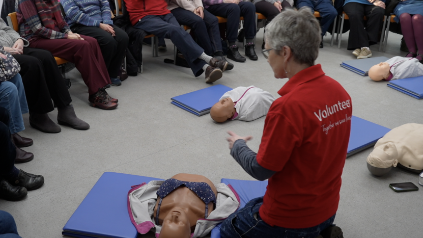 It's OK to lose a bra to save a life' when using defibrillator