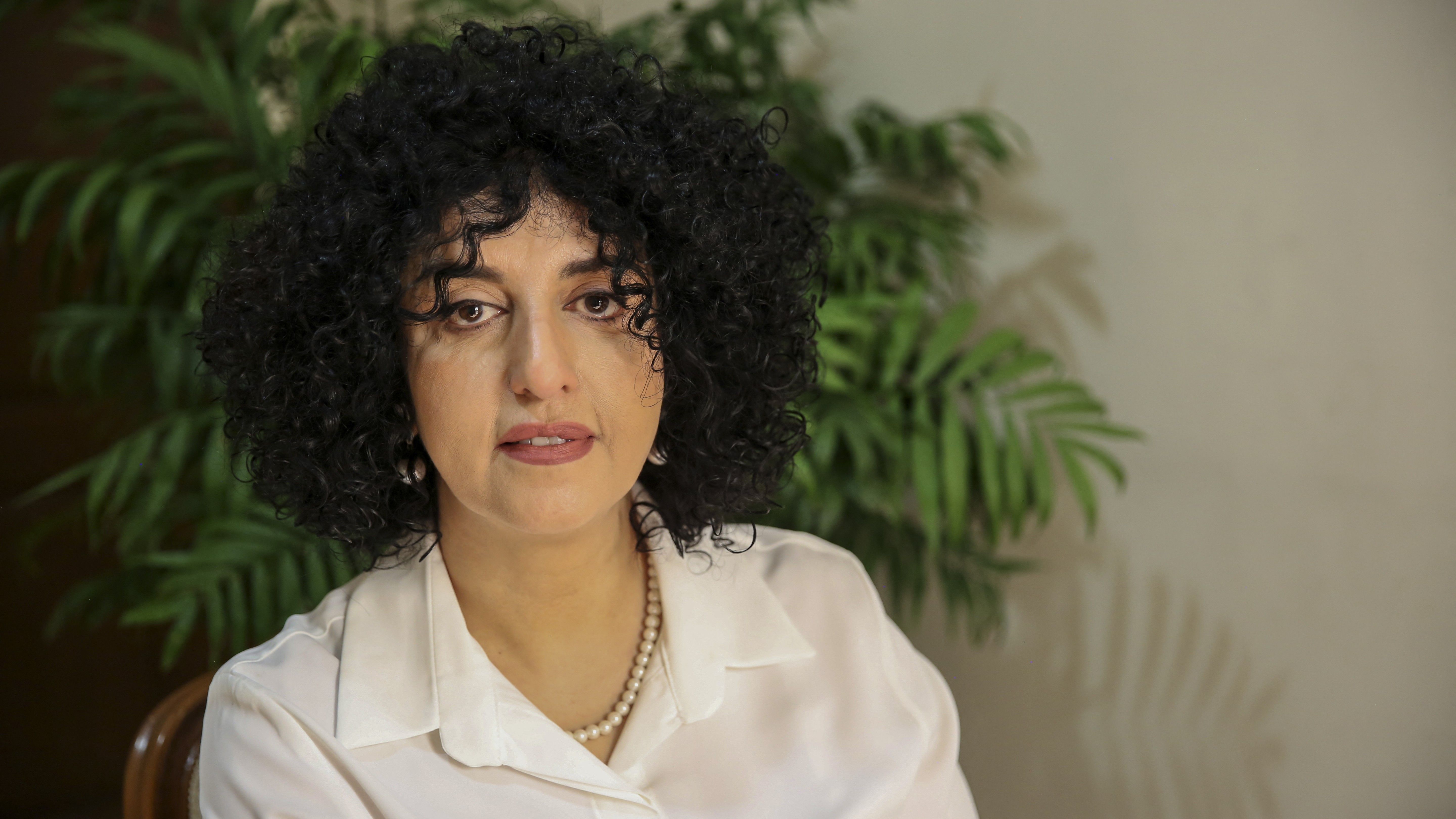 Narges Mohammadi, ativista iraniana e ganhadora do Nobel da Paz 2023