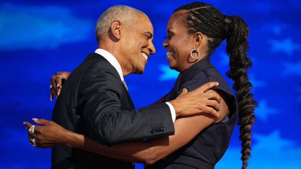 Michelle Obama dismisses rumours she is divorcing Barack Obama