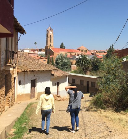 Vallegrande está al sureste de Bolivia. (Foto: Boris Miranda/BBC Mundo) Vista de una calle de Vallegrande.(Foto: Boris Miranda/BBC Mundo)