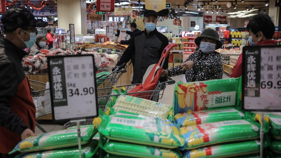 Supermercado en China