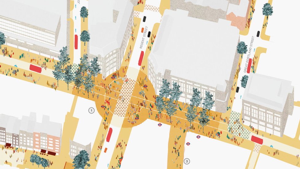 Plans unveiled to pedestrianise London's Oxford Street in 2018