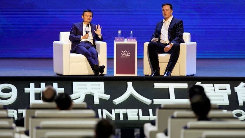 Jack Ma y Elon Musk