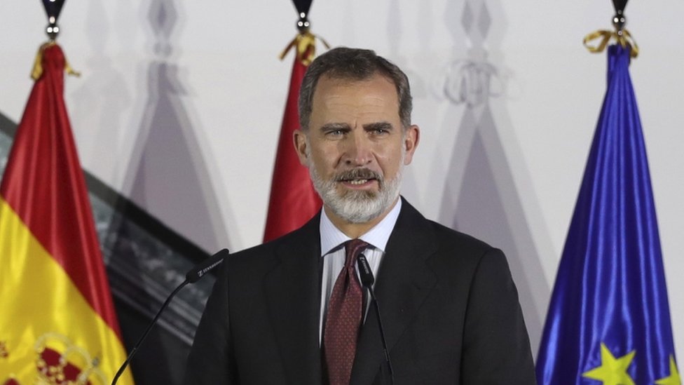 Covid: King Felipe of Spain in quarantine after contact