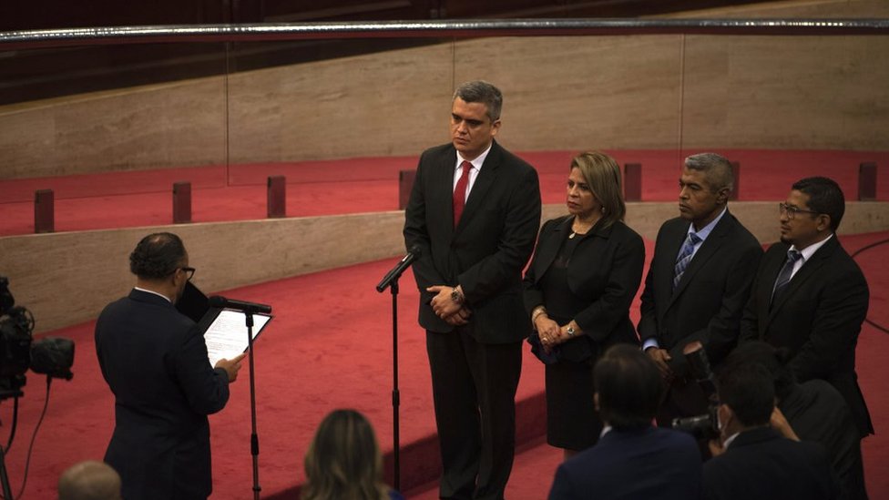 Nuevos magistrados de la Sala de lo Constitucional de El Salvador
