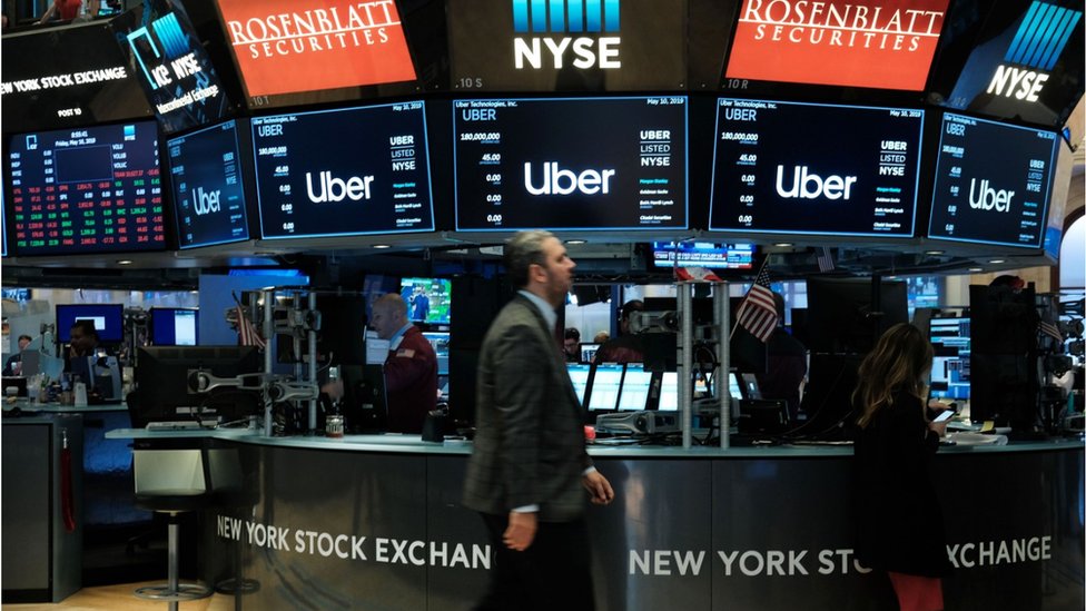 Uber на NYSE