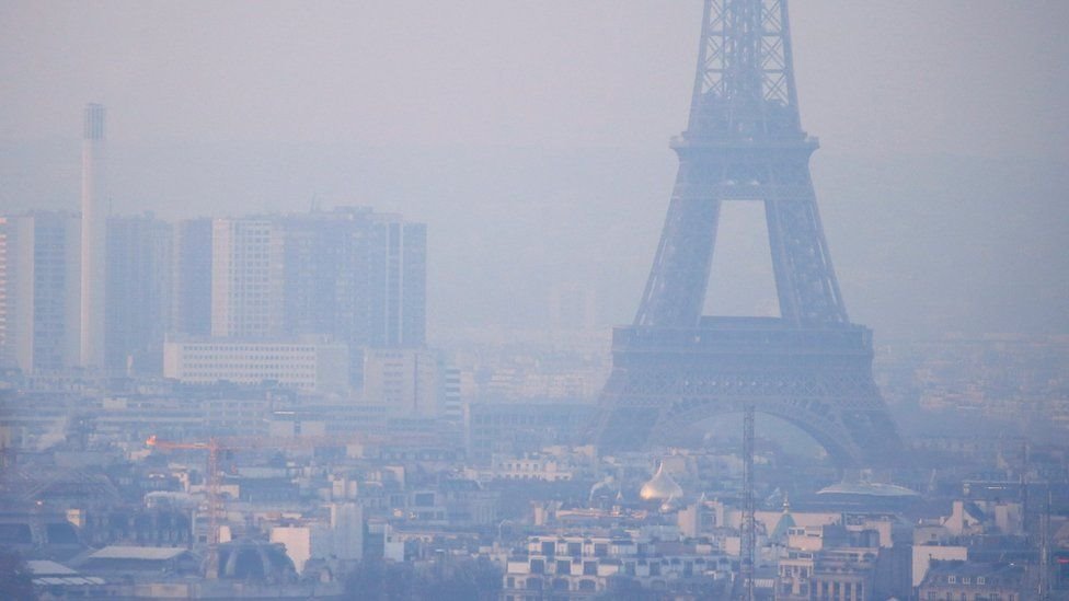 Paris'in kirli havası