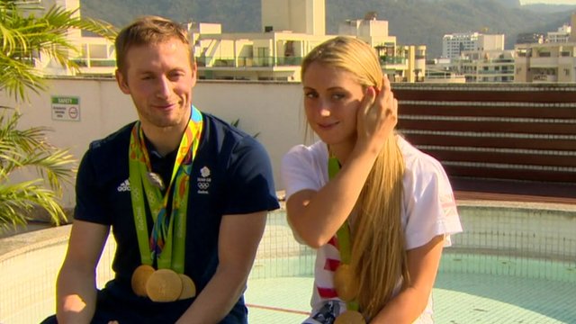 Cyclings Posh And Becks Golden Couple Just Laura And Jason Bbc News