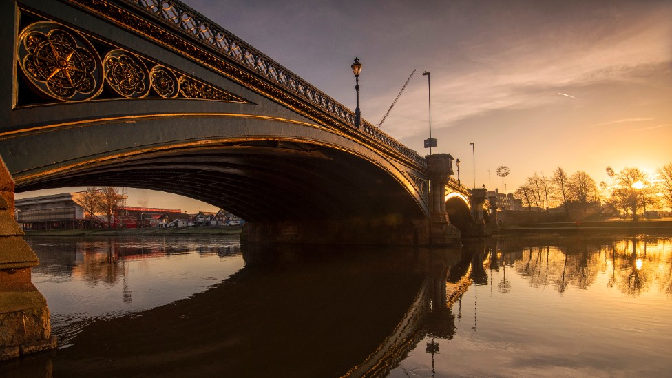 Trent Bridge at 150 years A tale of floods football and sheep