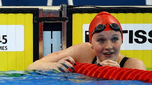 Abbie Wood wins 400m individual gold at the European Games