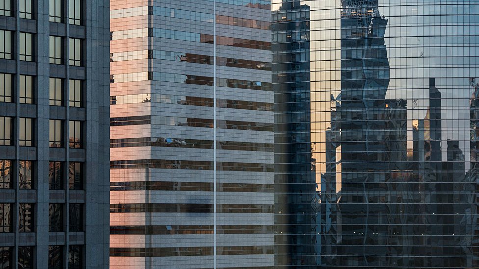 Edifícios na avenida Faria Lima