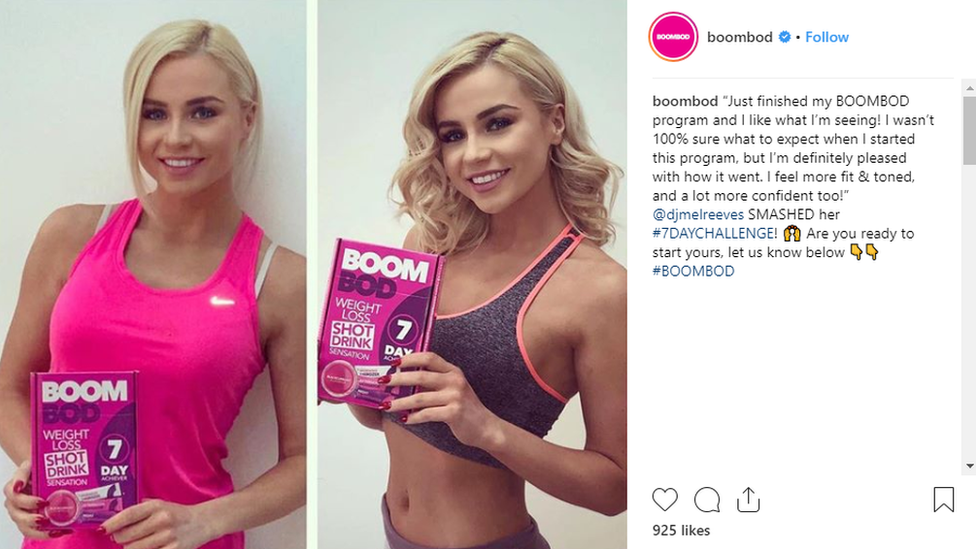BoomBod пытался использовать влиятельных лиц для продвижения своего шот-напитка