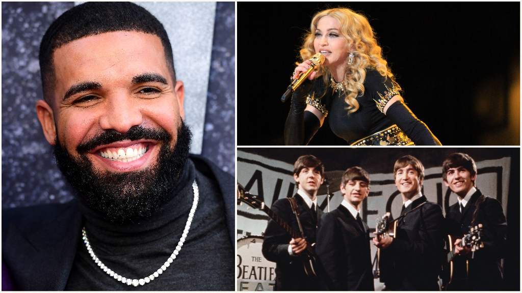 Drake Overtakes Madonna And The Beatles To Break Us Billboard Chart Record c News
