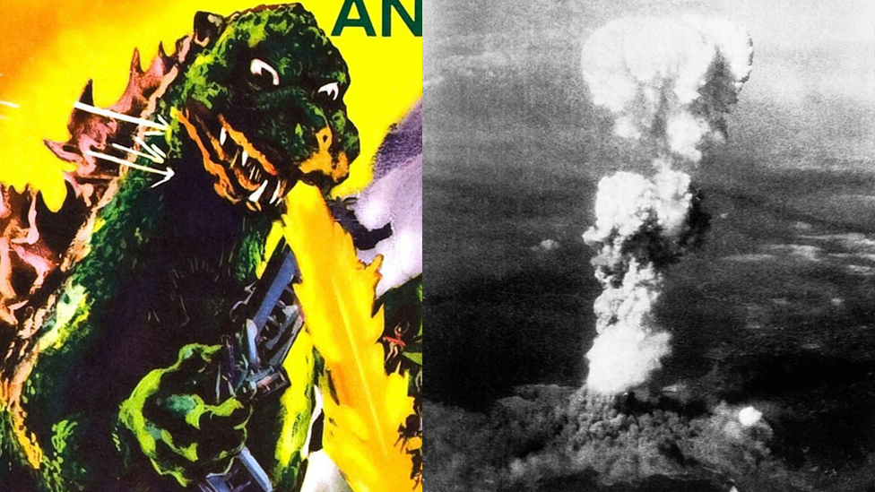 Godzilla y la bomba de Hiroshima