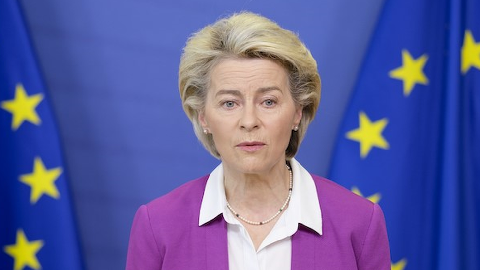 Ursula von der Leyen, presidenta de la Comisión Europea