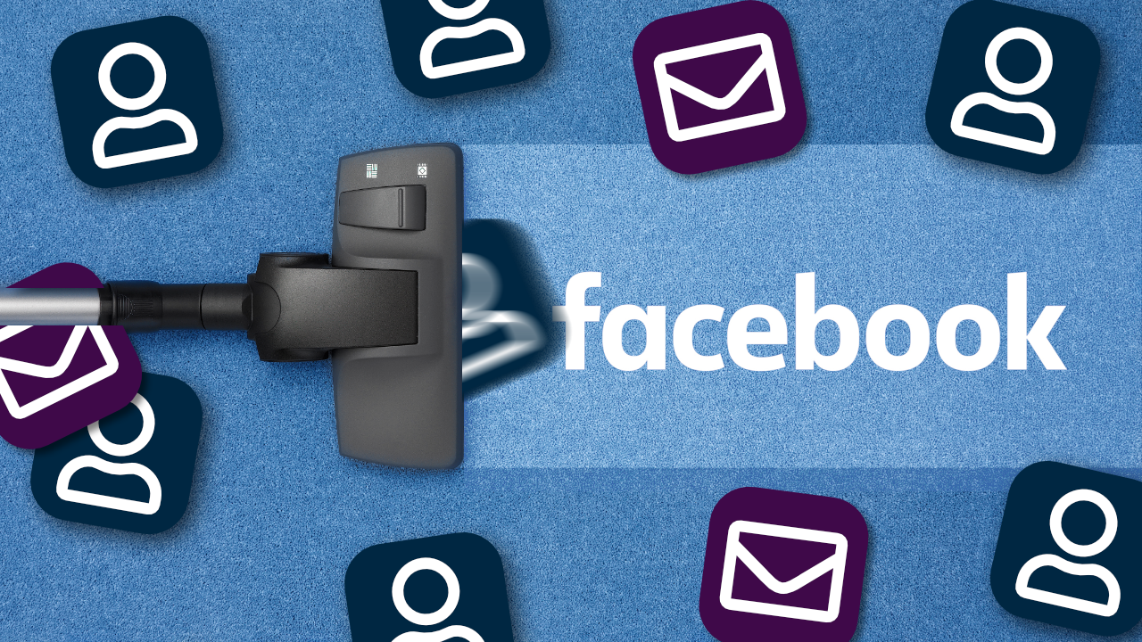 Facebook scraped email contacts of 1.5 million users