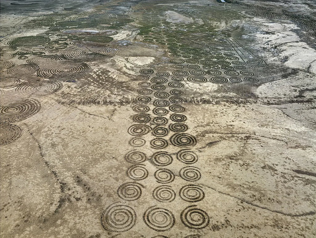 Espirales del desierto #1, Verneukpan, Northern Cape, Sudáfrica