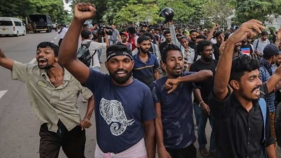 Protestors cheer