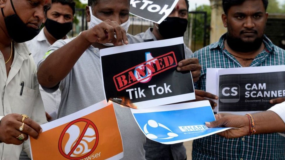 TikTok已經在印度被禁（Credit: Getty Images）