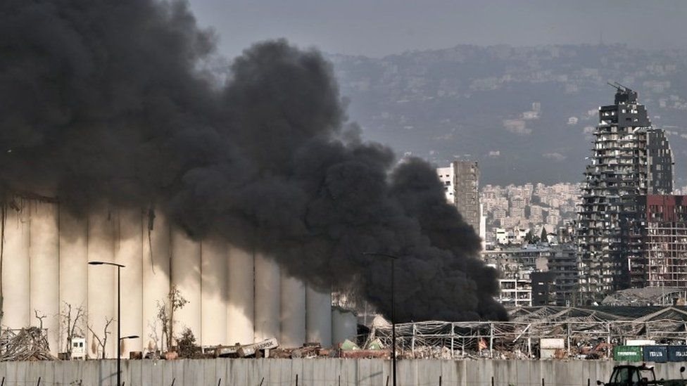 صورة لانفجار بيروت