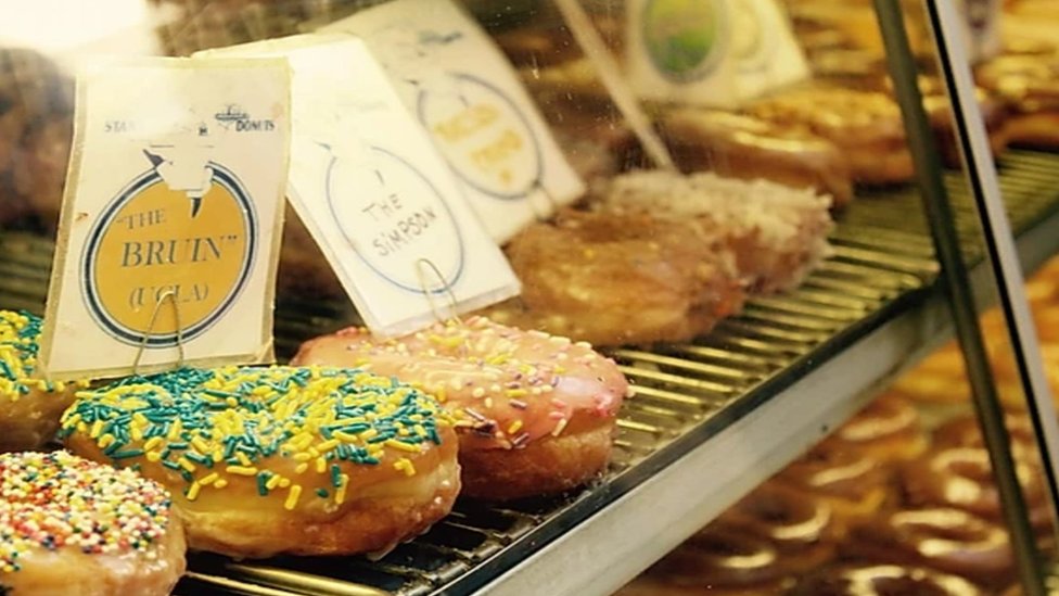 Пончики на выставке в Stan's Donuts