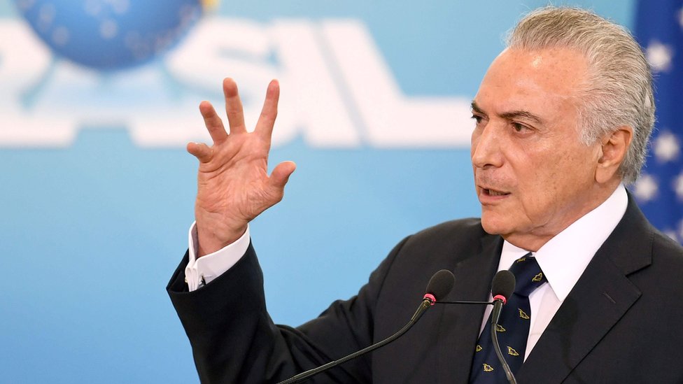 Президент Бразилии Мишель Темер выступит с речью в Бразилиа 7 марта
