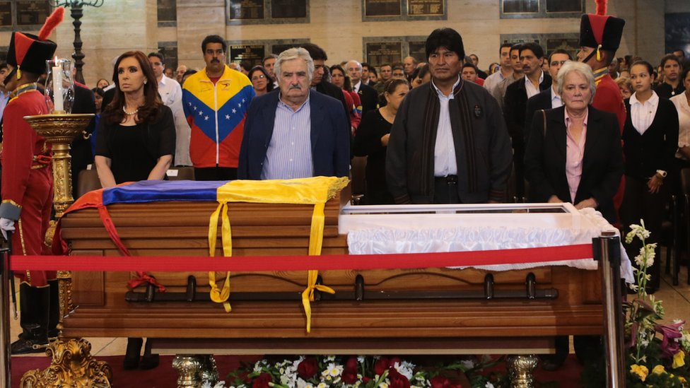 Funeral de Chávez