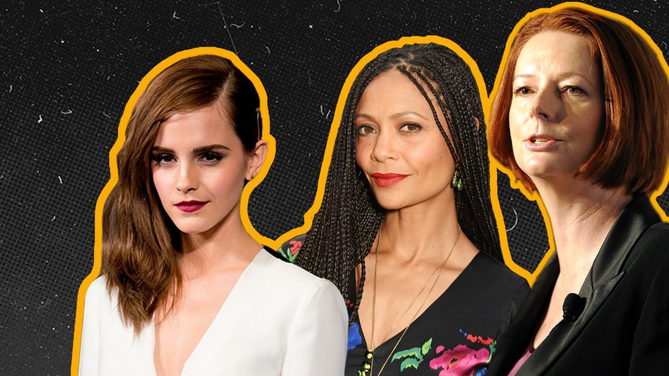 Emma Watson, Thandiwe Newton and Julia Gillard