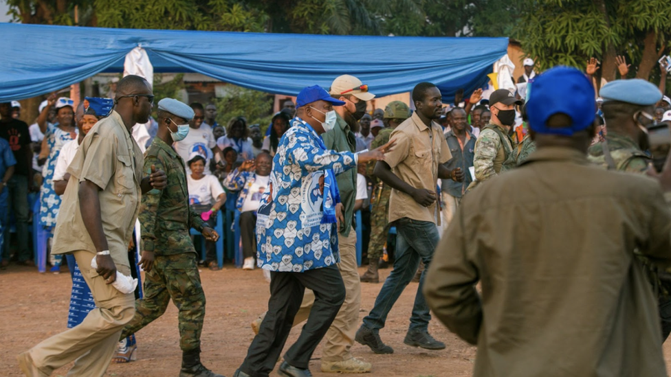 Plaćenici grupe Vagner mogli su se videti u Centralnoafričkoj Republici tokom kampanje za izbore 2020. godine