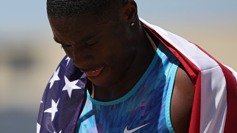 Christian Coleman es la gran esperanza de Estados Unidos para recuperar la supremacía en velocidad. Christian Coleman