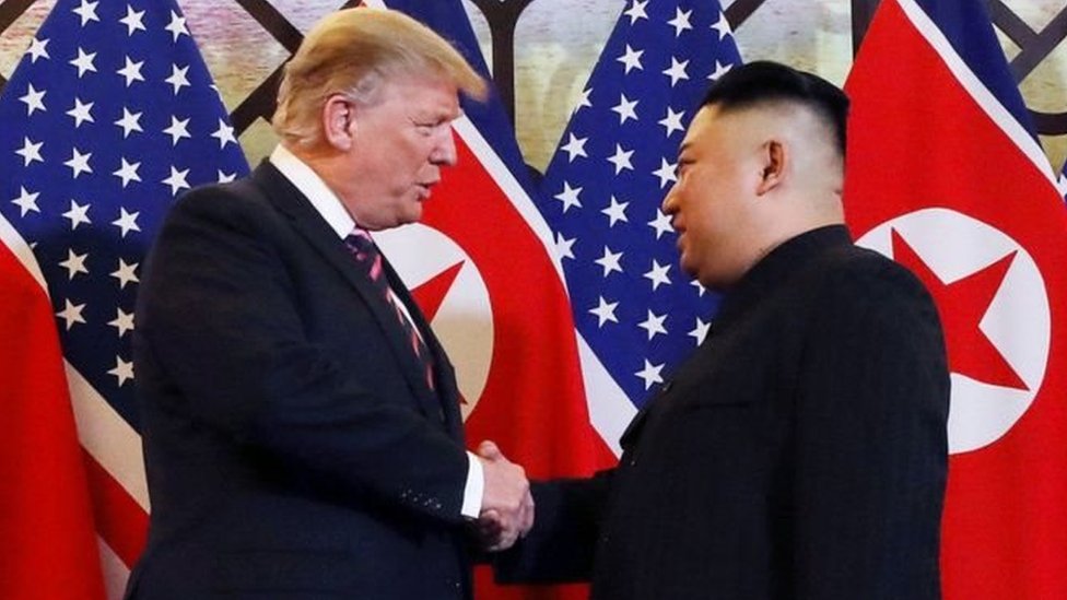 Donald Trump ve Kim Jong-un