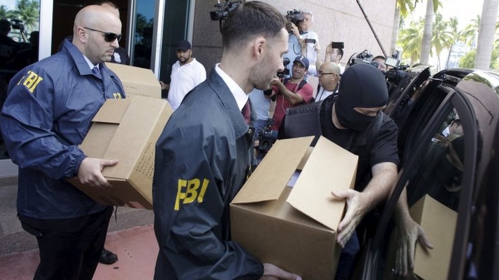 Operação anticorrupção do FBI, nos EUA, em 2015