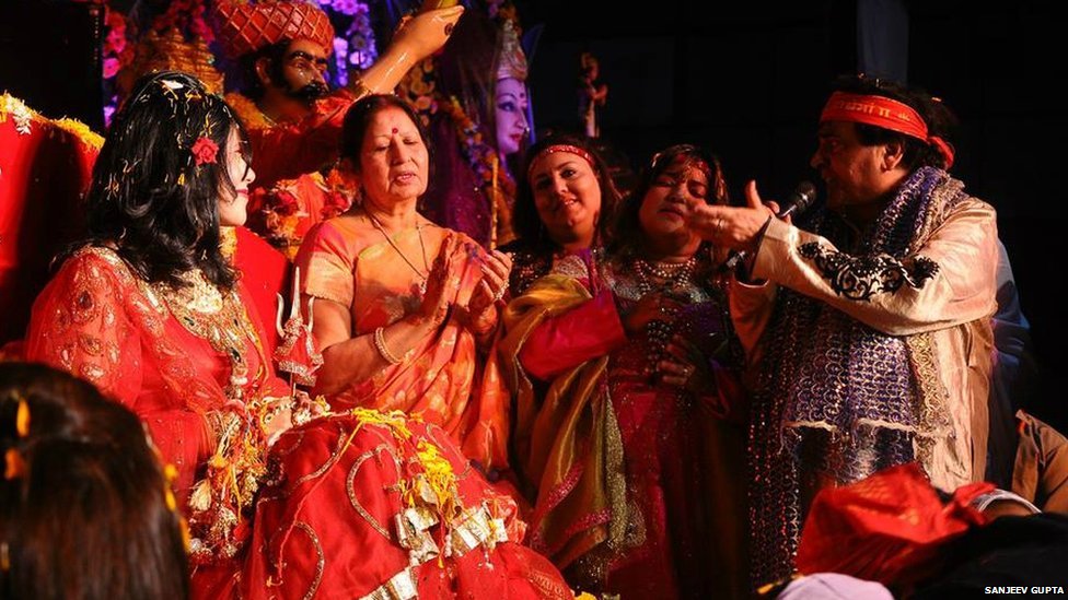 Radhe Maa Why Is India S Godwoman In The News Bbc News bbc com