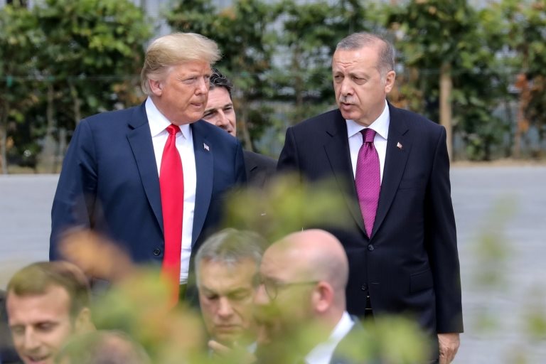 Trump ve Erdoğan geçen yıl düzenlenen NATO zirvesinde