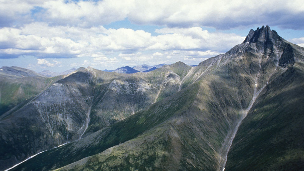 Los montes Urales en Rusia