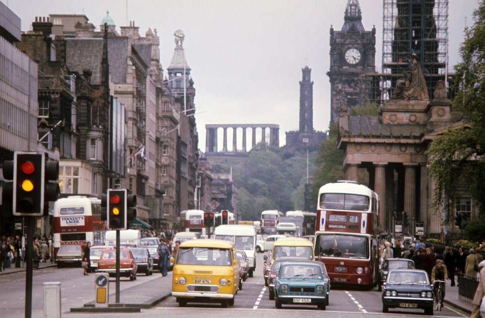 Эдинбург в 1970-е годы