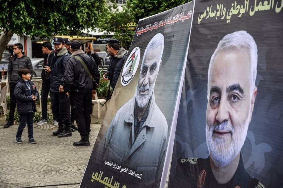 Soleimani en carteles