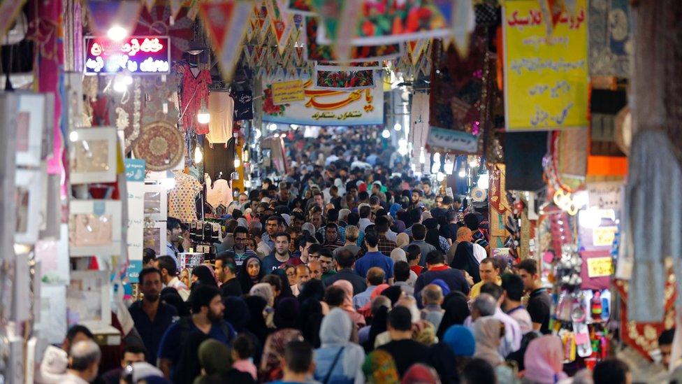 Рынок в Тегеране