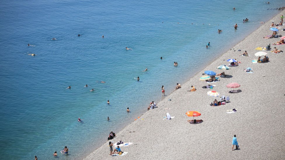 Antalya Konyaaltı plajı