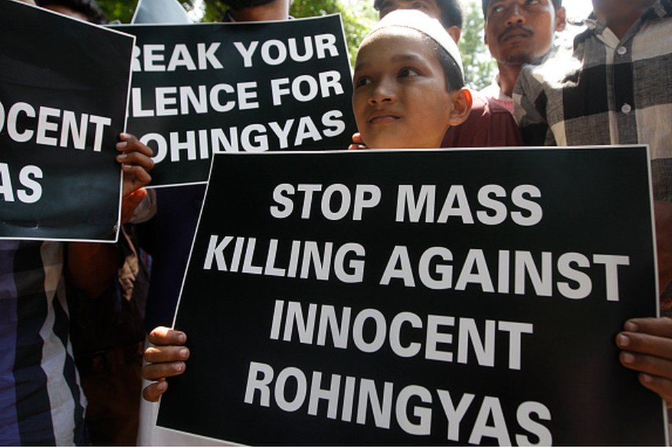 Pengungsi Muslim Rohingya di India