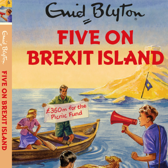 Обложка книги Five on Brexit Island