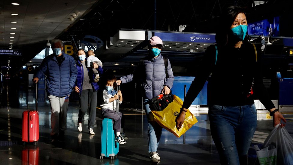 China ends Covid quarantine for travellers in January