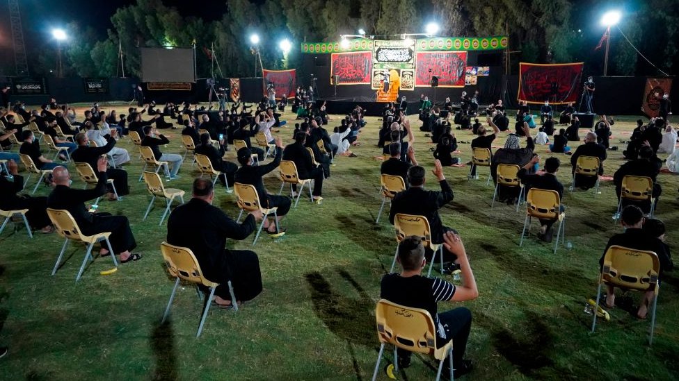 مجلس عزاء في النجف