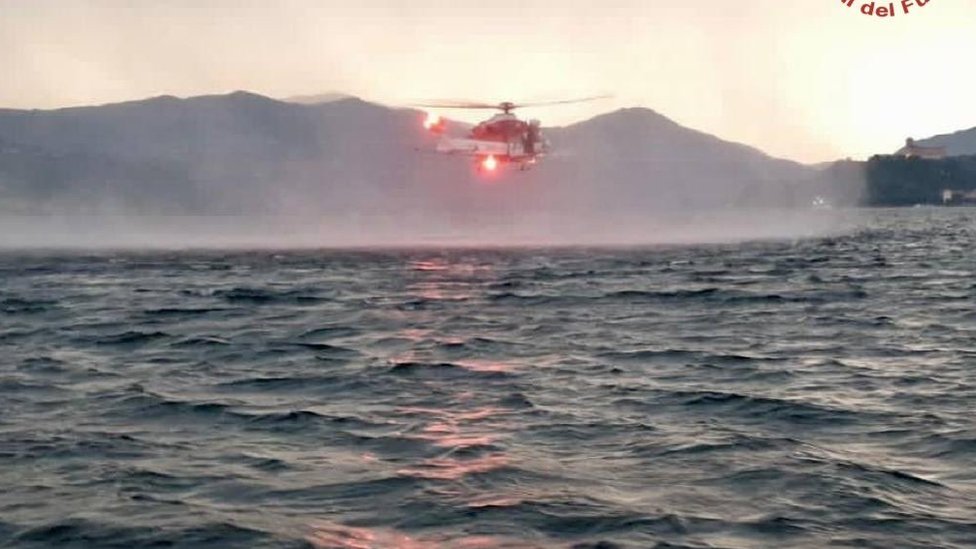 Tourist boat sinks on Lake Maggiore killing four