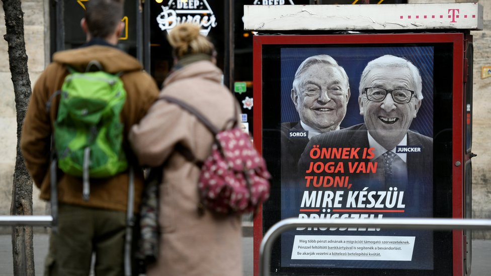 Plakat vladine kampanje u Budimpešti na zub je uzeo i EU i milijardera filantropa Džordža Soroša
