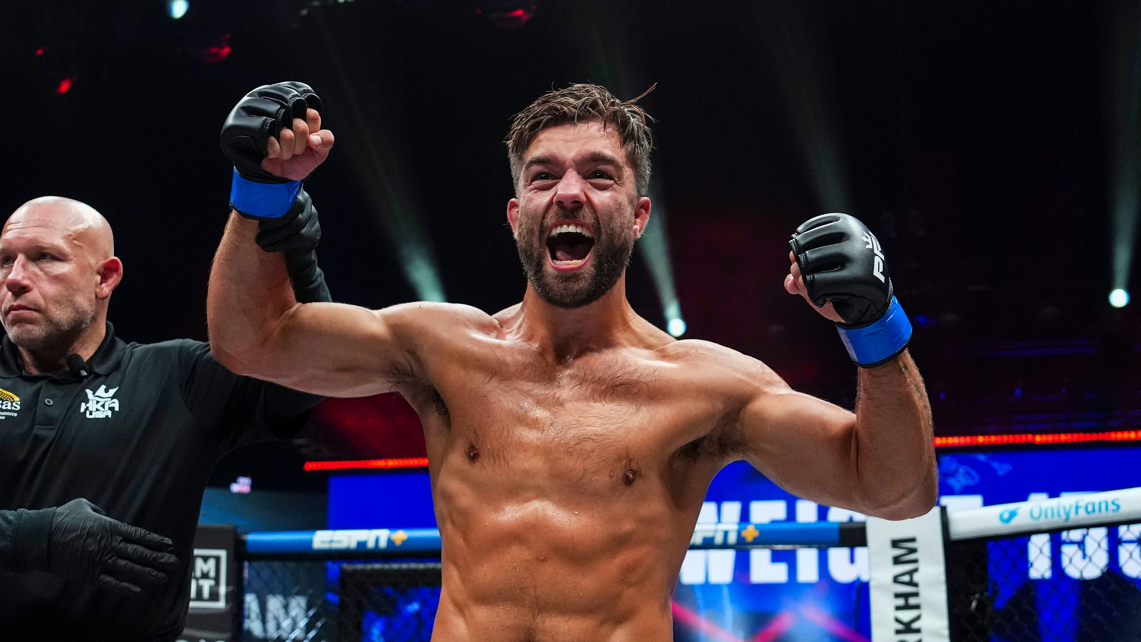 PFL: Alfie Davis beats Brent Primus to reach lightweight final but Jake Hadley loses
