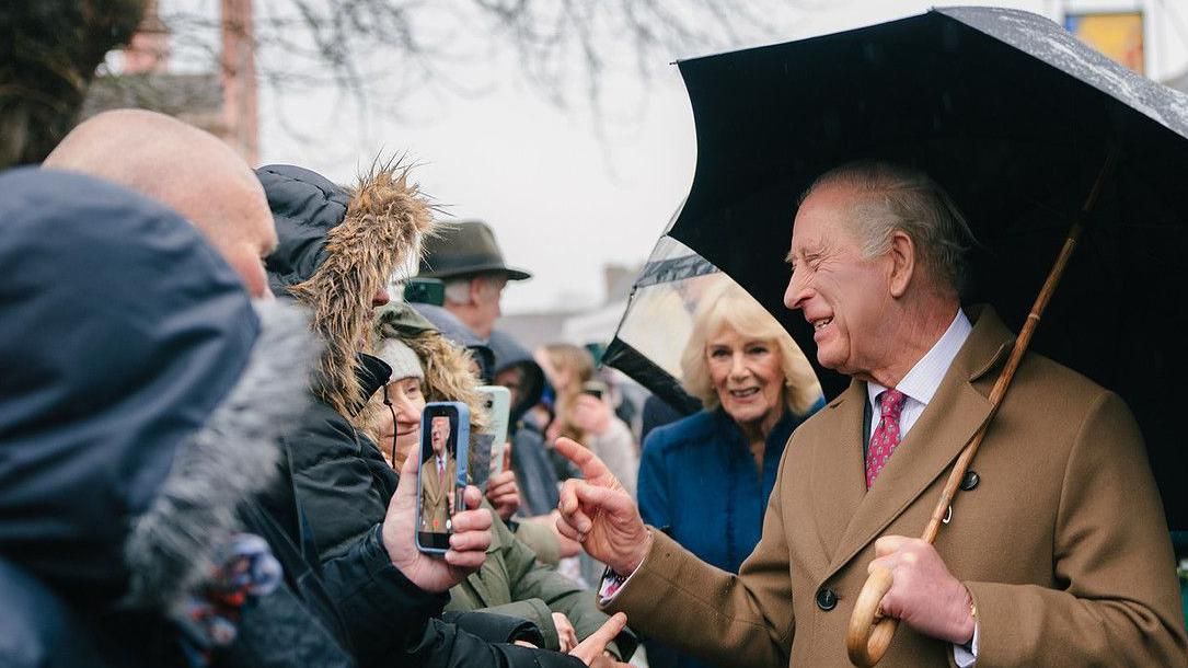 King and Queen visit Dedham in Essex to meet local heroes